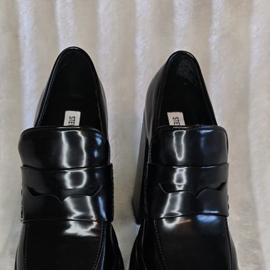 Steve Madden Plateau Pumps schwarz Gr. 39