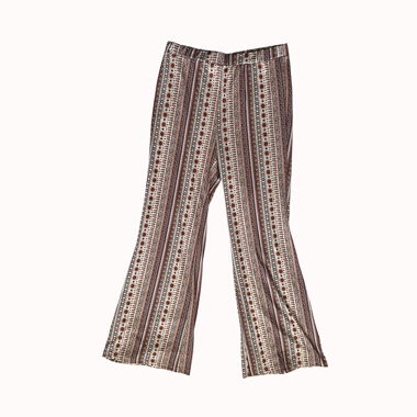 Pantalon à motifs