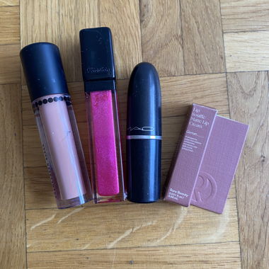 Mac Guerlain Rare Beauty Lipstick Set