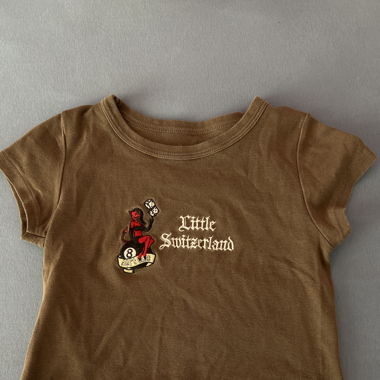 Little switzerland crop Top
