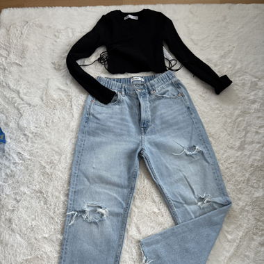 Jeans troués 