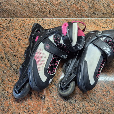 Rollschuhen 