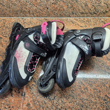 Rollschuhen 