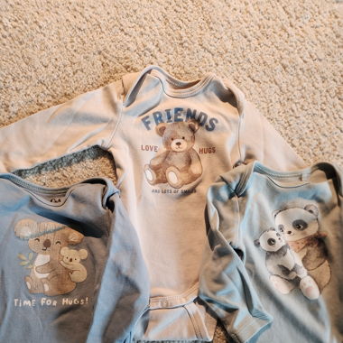 Lot de 6 body bébé 3-6 mois