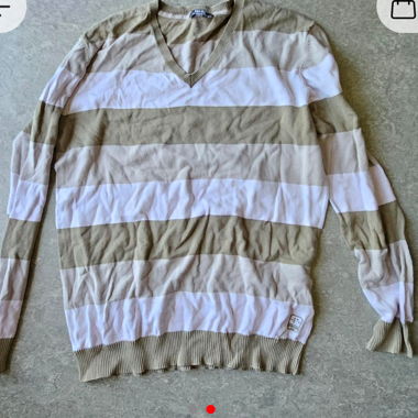 V-Ausschnitt Pullover