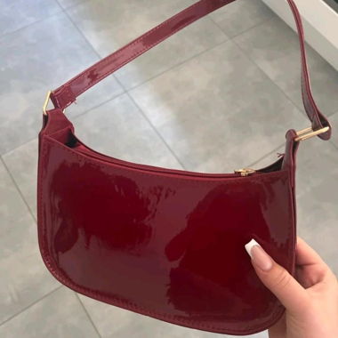 Modische Damen Umhängetasche Tasche handbag rot