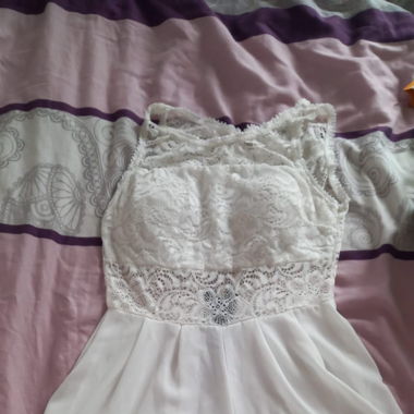 Weisses Kleid Kommunion Abitur Hochzeit 