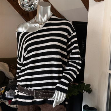 STRIPED PULLOVER