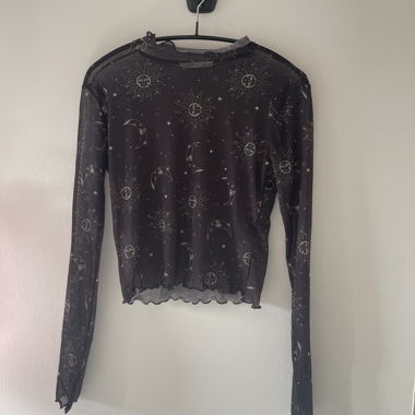 Bershka Mesh Top
