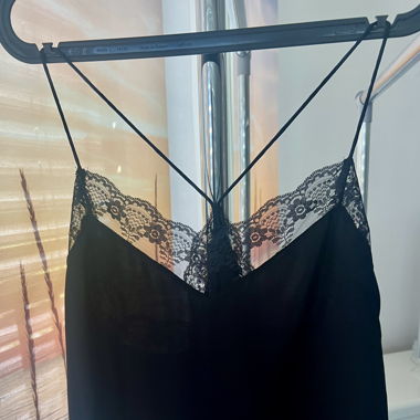 Top mit Spitze