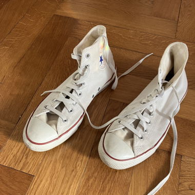 White Converse