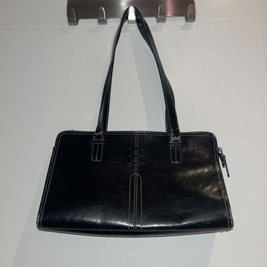 Black handbag