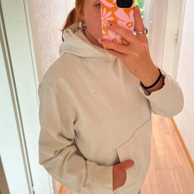 weisser adidas Pullover