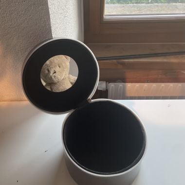 Runde Aufbewahrungsbox