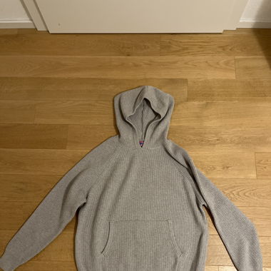 oversized strickhoodie edikted