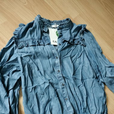 Jeansbluse