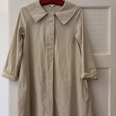 COS Beige Trench Coat Dress, EU 36