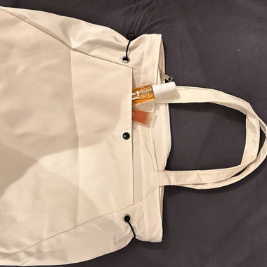 Sac en tissu blanc