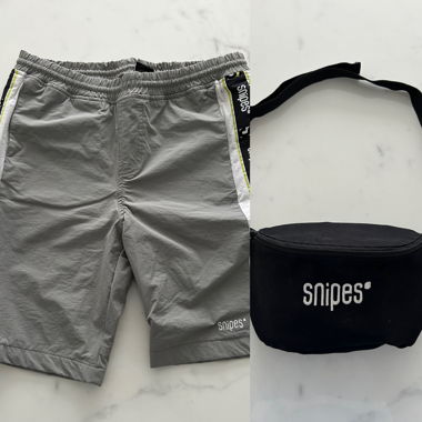 Snipes Shorts & Bauchtasche