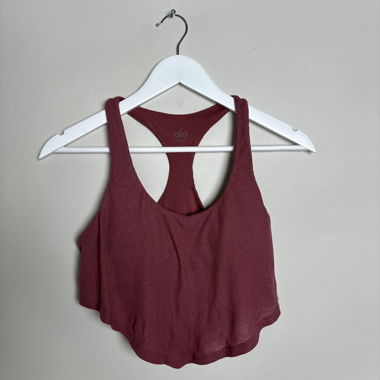 Alo Ribbed Tank Top