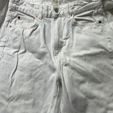 H&M Jeans weiss