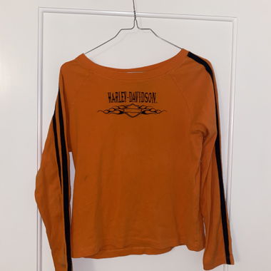 Maglia vintage Harley Davidson a maniche lunghe