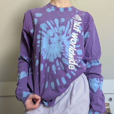 HUF Longsleeve tie-dye