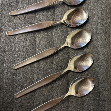 Set di 5 cucchiai da zuppa