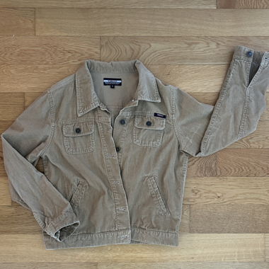 TIMEOUT Beige Cord Jacket