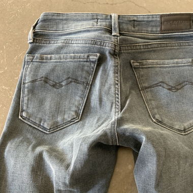 Replay Skinny Jeans Schwarz (Grösse 24)