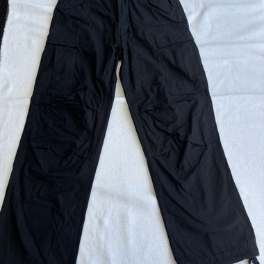 Pantaloni cargo neri Taglia S