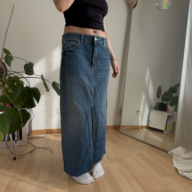 maxi-jeans-rock