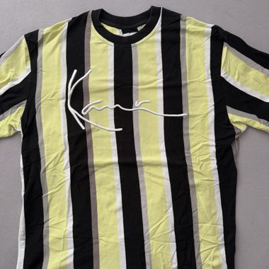 T-shirt maniche corte a righe Kari, taglia L