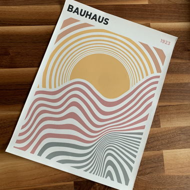 Bauhaus Leinwand 