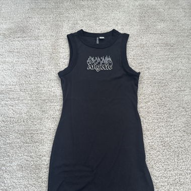 Schwarz H&M kleid 