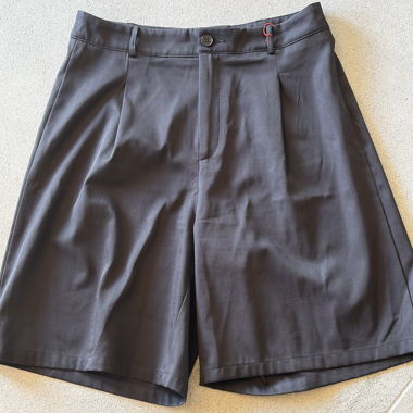 Shorts scuri sartoriali