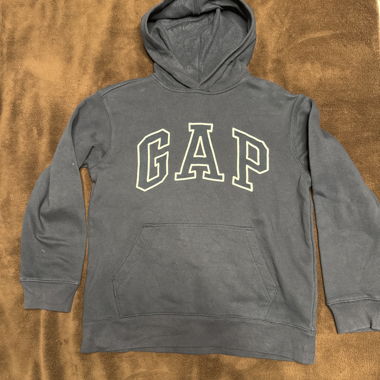 GAP Sweat à capuche enfant gris taille 150