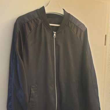 Bombers marine/noir/broderie
