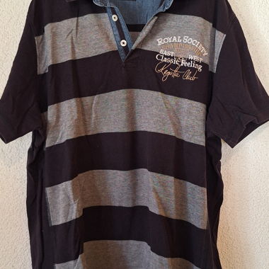 BONITA men Striped Polo Shirt XL