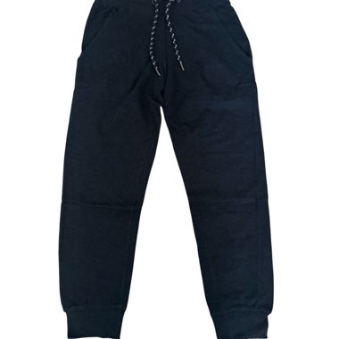 Pantaloni della tuta neri con coulisse