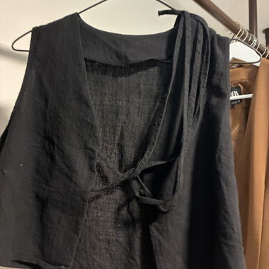 Cappotto/vestaglia avvolgente nero