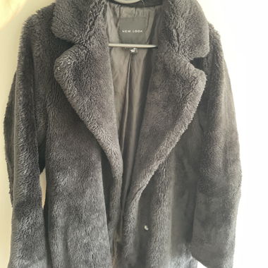 Black Teddy Coat
