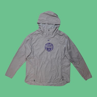 Nike Windbreaker Track Jacket, Grau/Lila, XL