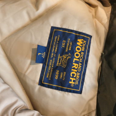 Woolrich Vintage Parka grün/braun