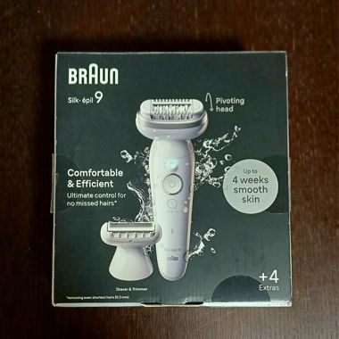 Braun Silk Epi 9 - Epilatore & Rasoio