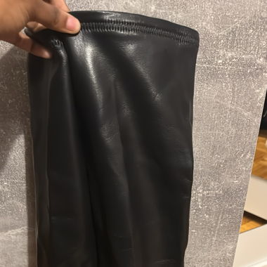 Longue Botte noire