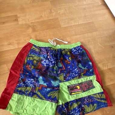 Vintage Bunte Badehose 