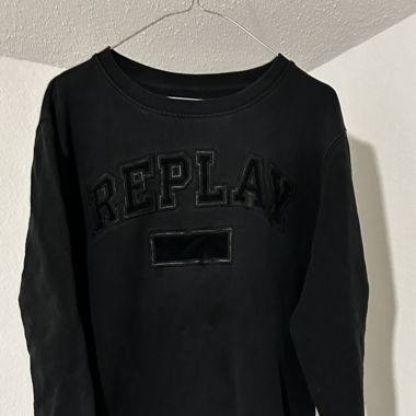 Schwarzer Replay Pullover 