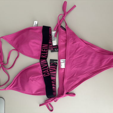 Set bikini Calvin Klein rosa