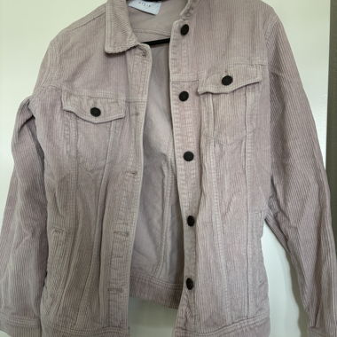 Light Pink Corduroy Jacket
